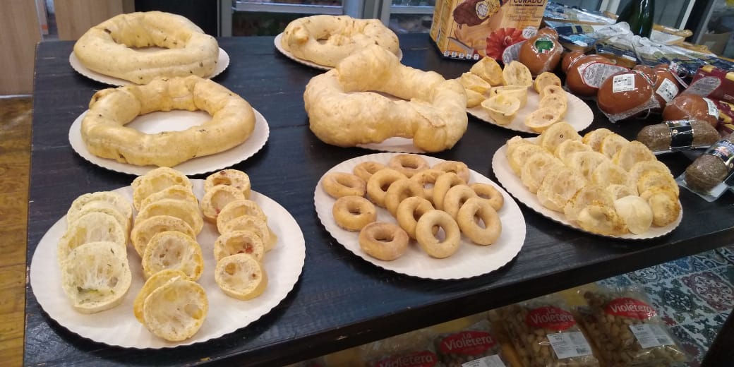 Produtos Mandiok para degustacao