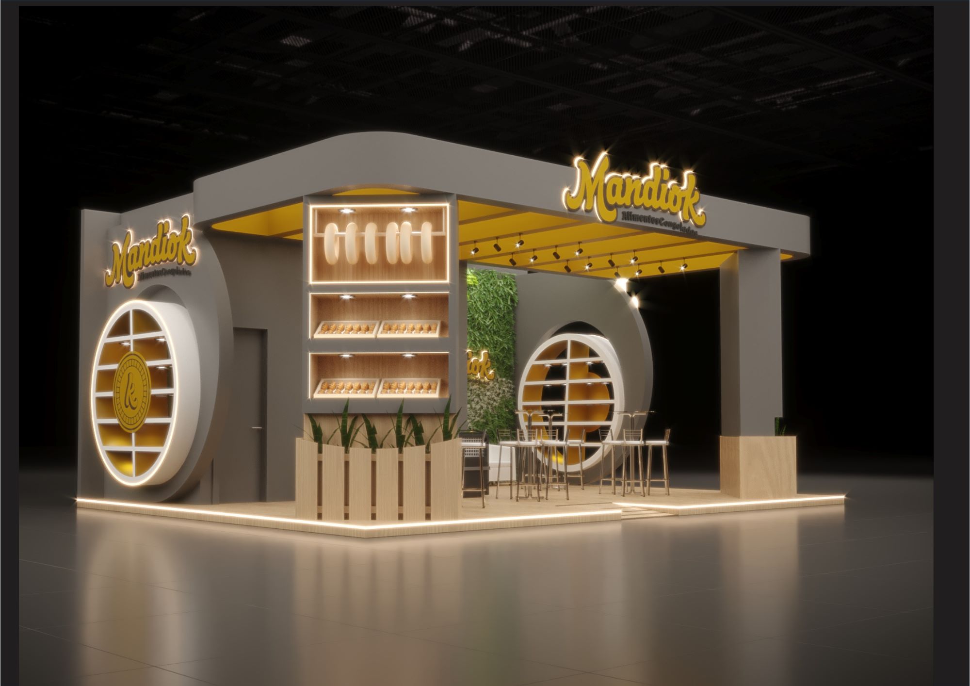 Stand da Mandiok na Expoapras 2026