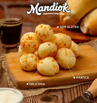 Produto Pão de Queijo Tradicional 800g em destaque