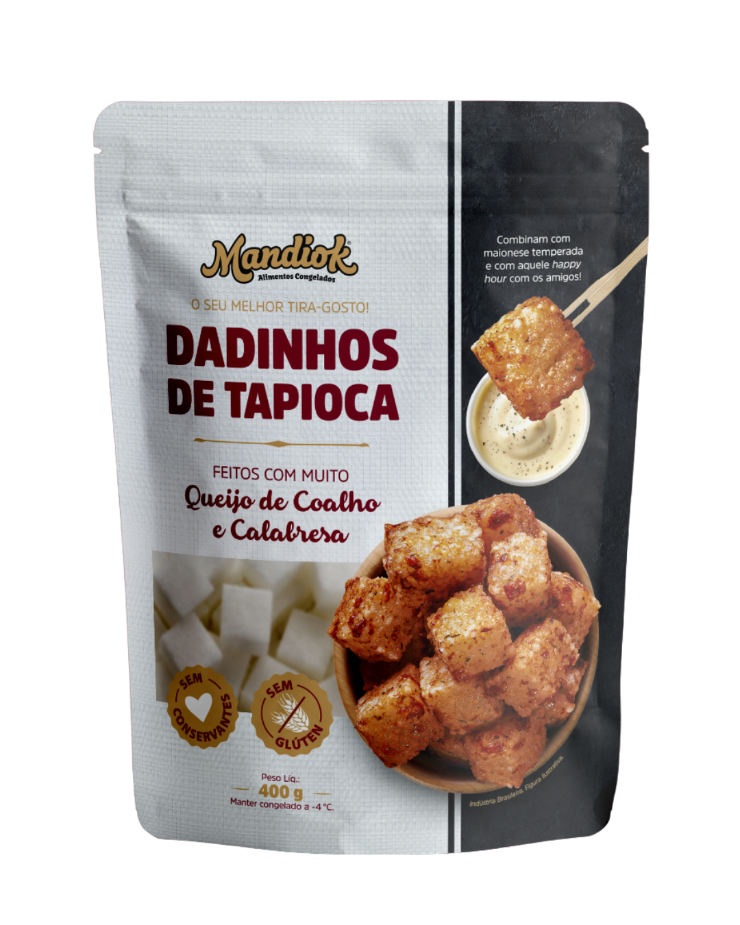 Dadinho de Tapioca Calabresa