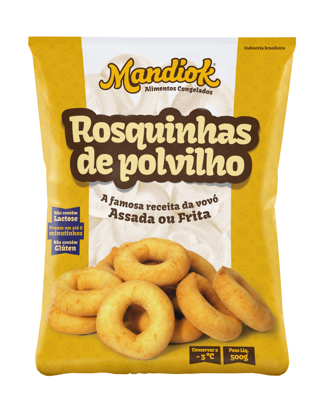 Rosquinha de Polvilho Pré-Frita